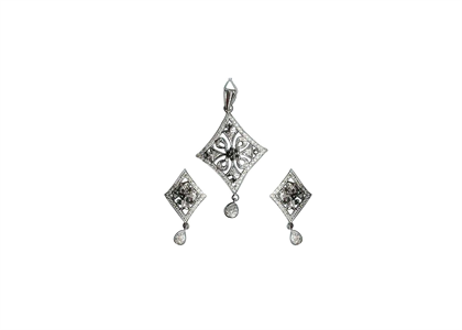 Rhodium Plated | Fashion Pendant Sets